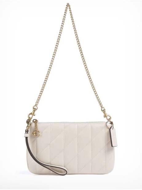 Designer-Coachpillow Shoulder Bag Leather Chalk